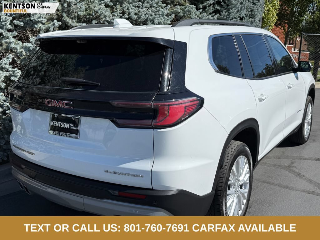 Used 2026 GMC Acadia Elevation w/ Elevation Premium Package AWD/4WD image 8
