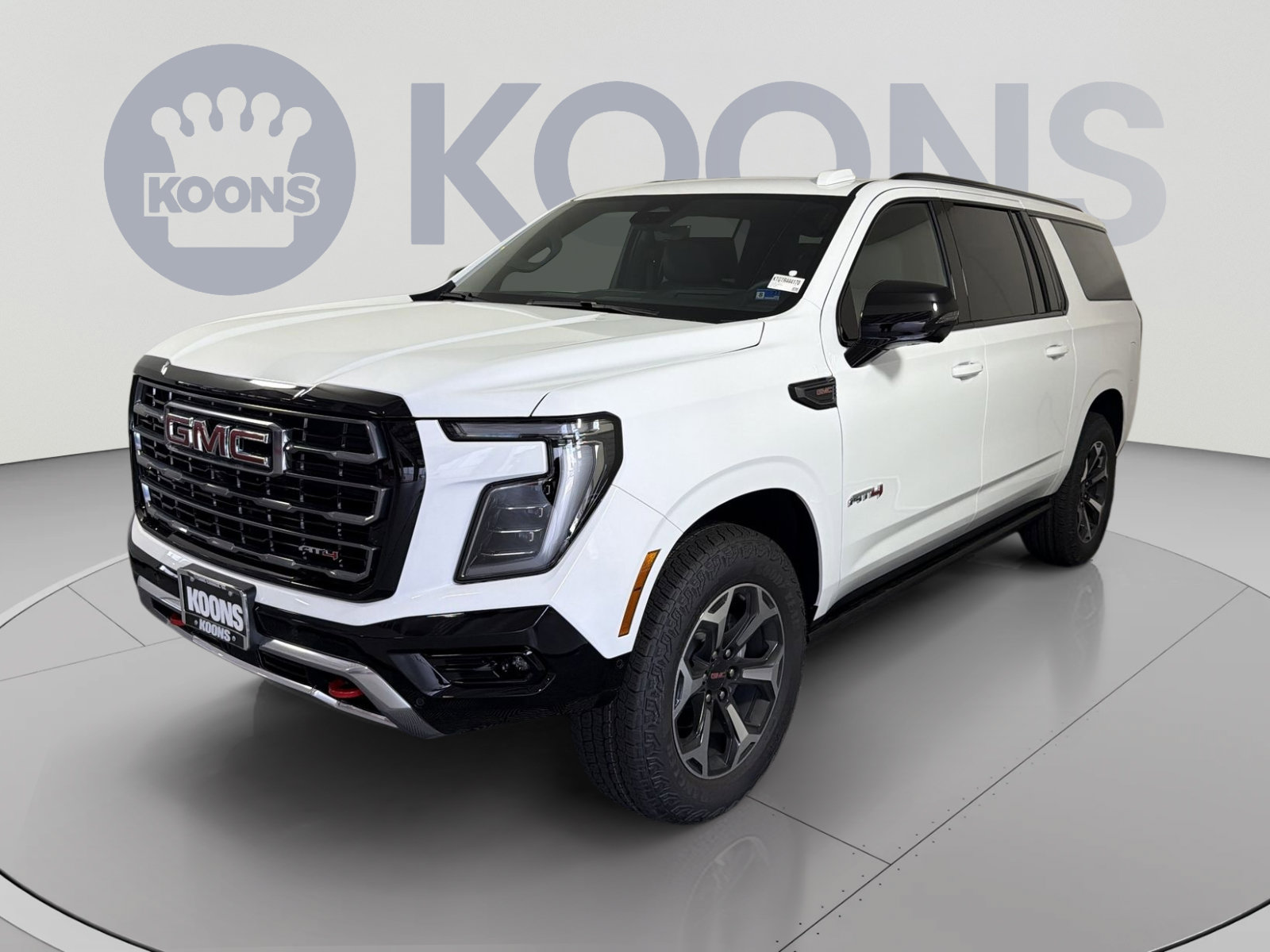 New 2026 GMC Yukon XL AT4 w/ AT4 Premium Plus Package