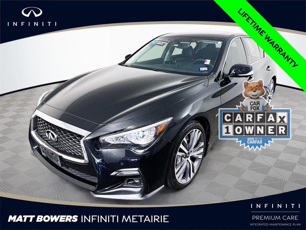 Used 2018 INFINITI Q50 Sport w/ Sensory Package (Sport) AWD/4WD video 1