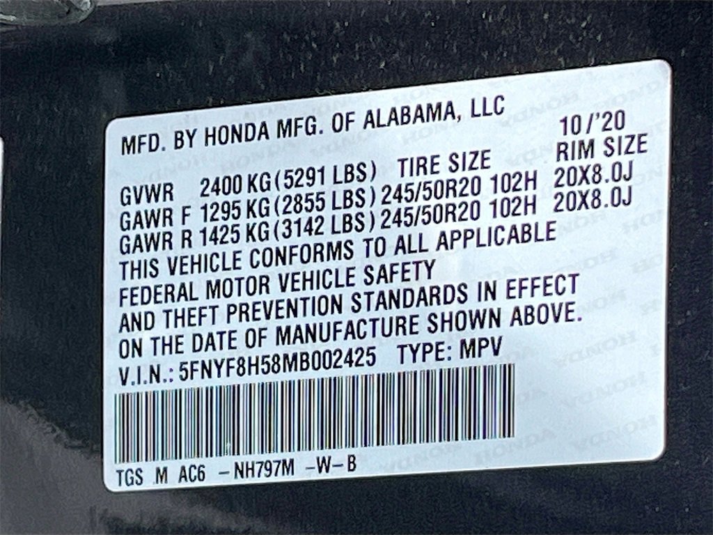 Used 2021 Honda Passport EX-L image 31