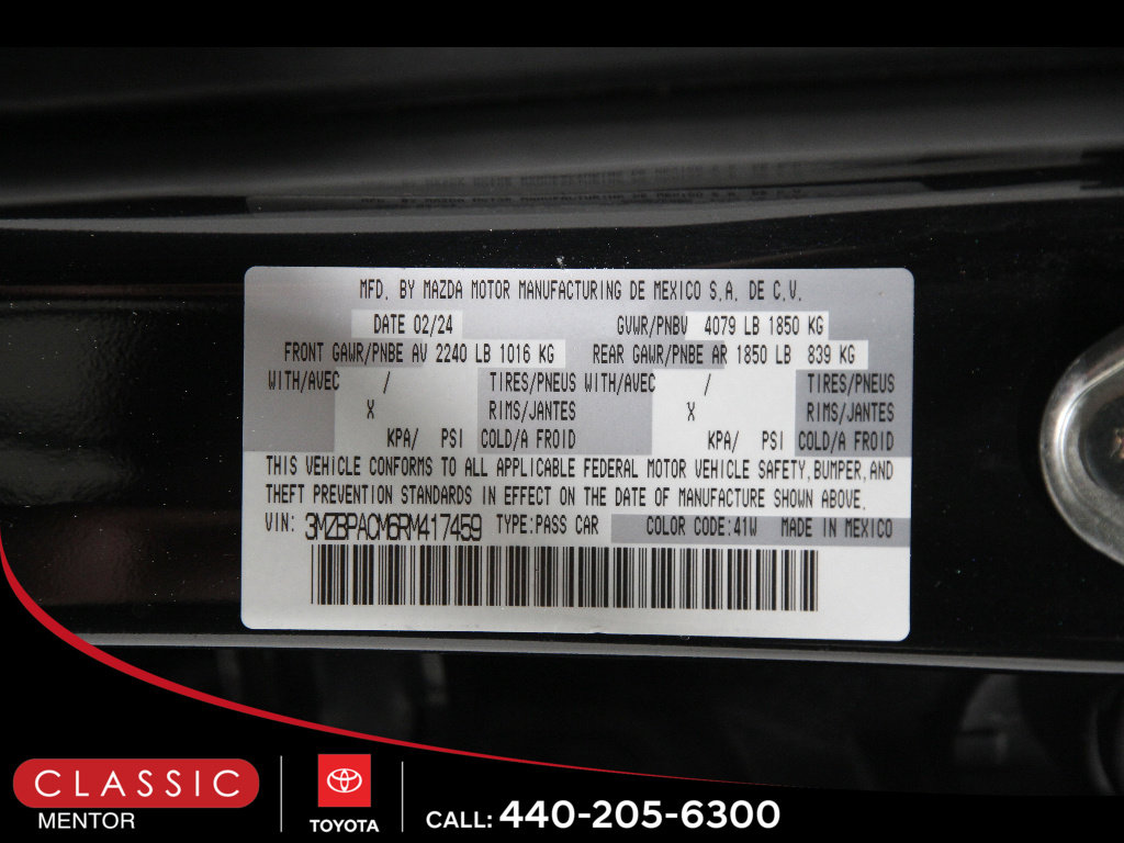 Used 2024 MAZDA MAZDA3 s FWD image 21