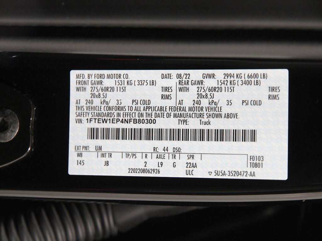 Used 2022 Ford F150 XL w/ STX Black Appearance Package image 25