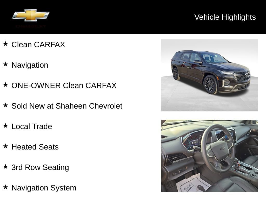Certified 2023 Chevrolet Traverse RS w/ LPO, Floor Liner Package image 18
