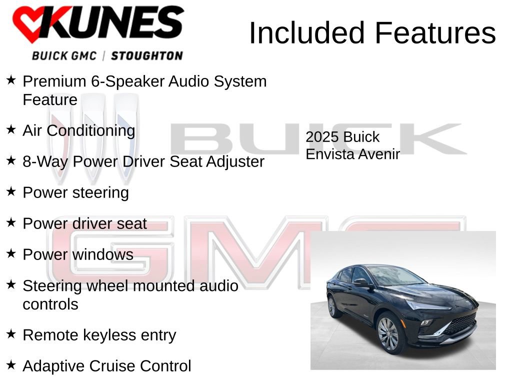 New 2025 Buick Envista Avenir image 3