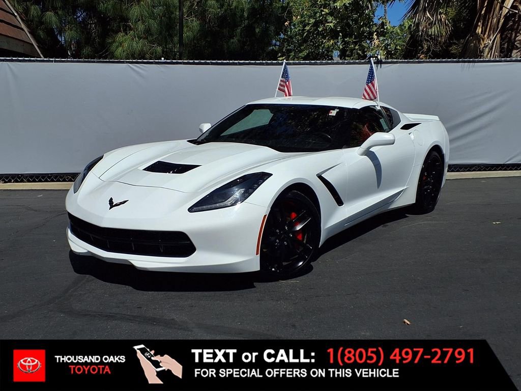 Used 2019 Chevrolet Corvette Stingray Coupe w/ Carbon Flash Badge Package