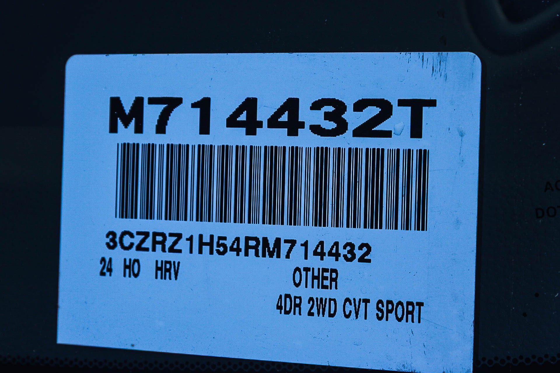 Certified 2024 Honda HR-V Sport image 28
