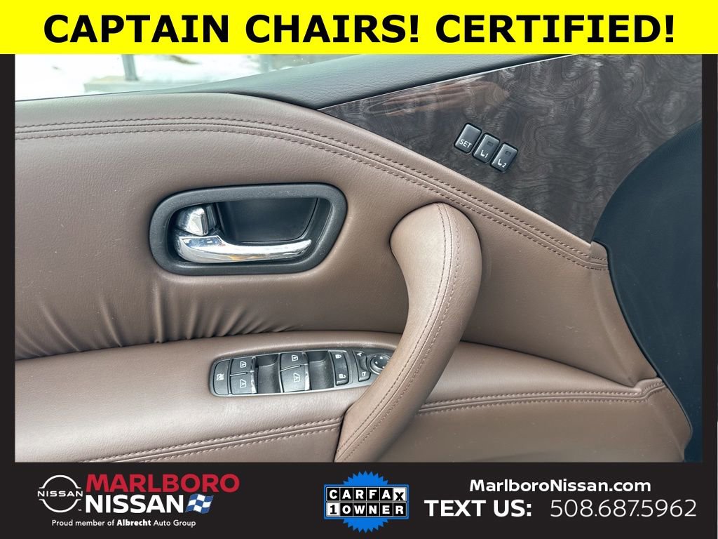 Certified 2024 Nissan Armada Platinum w/ Captain's Chairs Package image 27