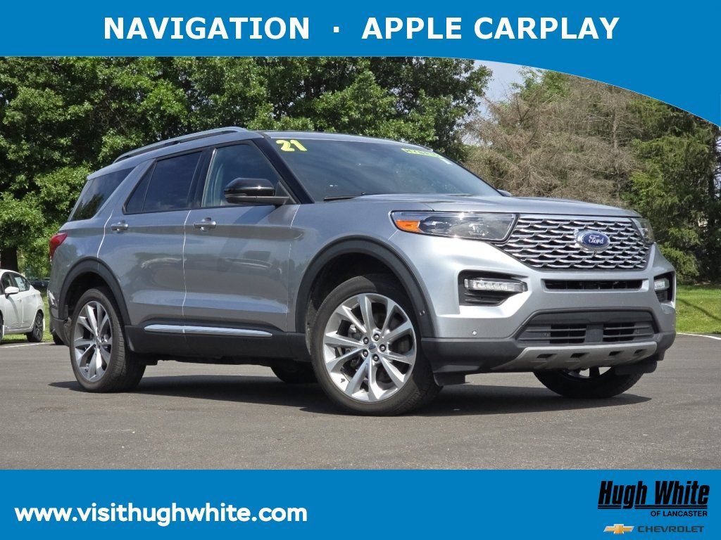 Used 2021 Ford Explorer Platinum w/ Premium Technology Package