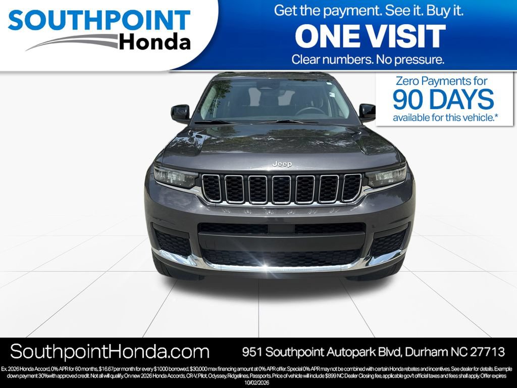 Used 2023 Jeep Grand Cherokee L Laredo w/ Luxury Tech Group I AWD/4WD image 2