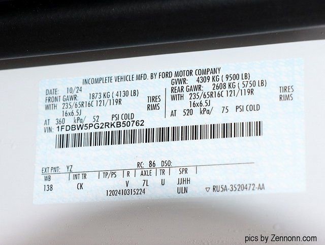 Used 2024 Ford Transit 350 w/ Interior Upgrade Package image 22