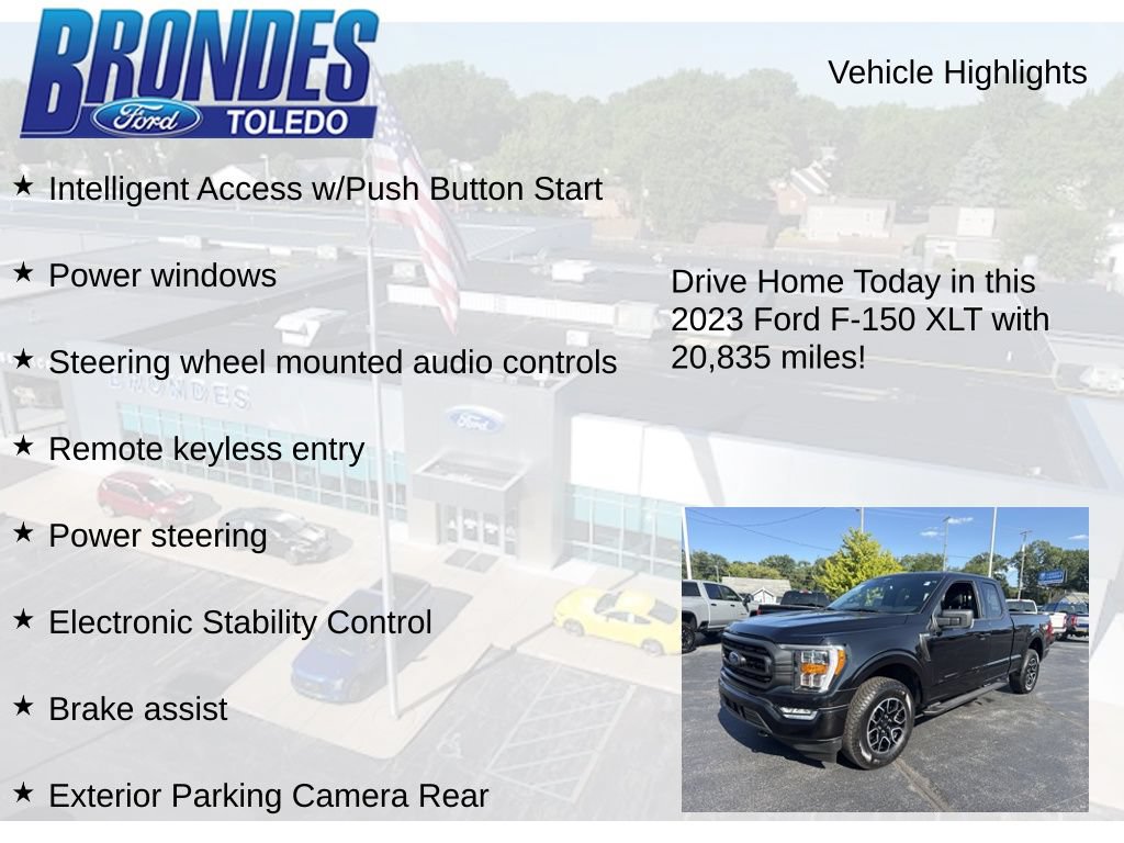 Used 2023 Ford F150 XLT w/ Equipment Group 302A High AWD/4WD image 32