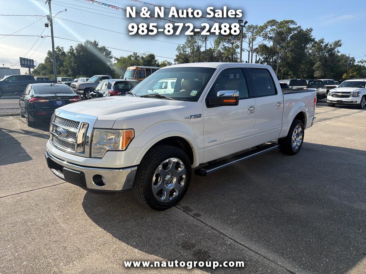 Used 2012 Ford F150 Lariat w/ Lariat Chrome Pkg