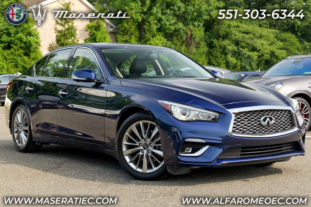 Used 2023 INFINITI Q50 Luxe w/ Cargo Package