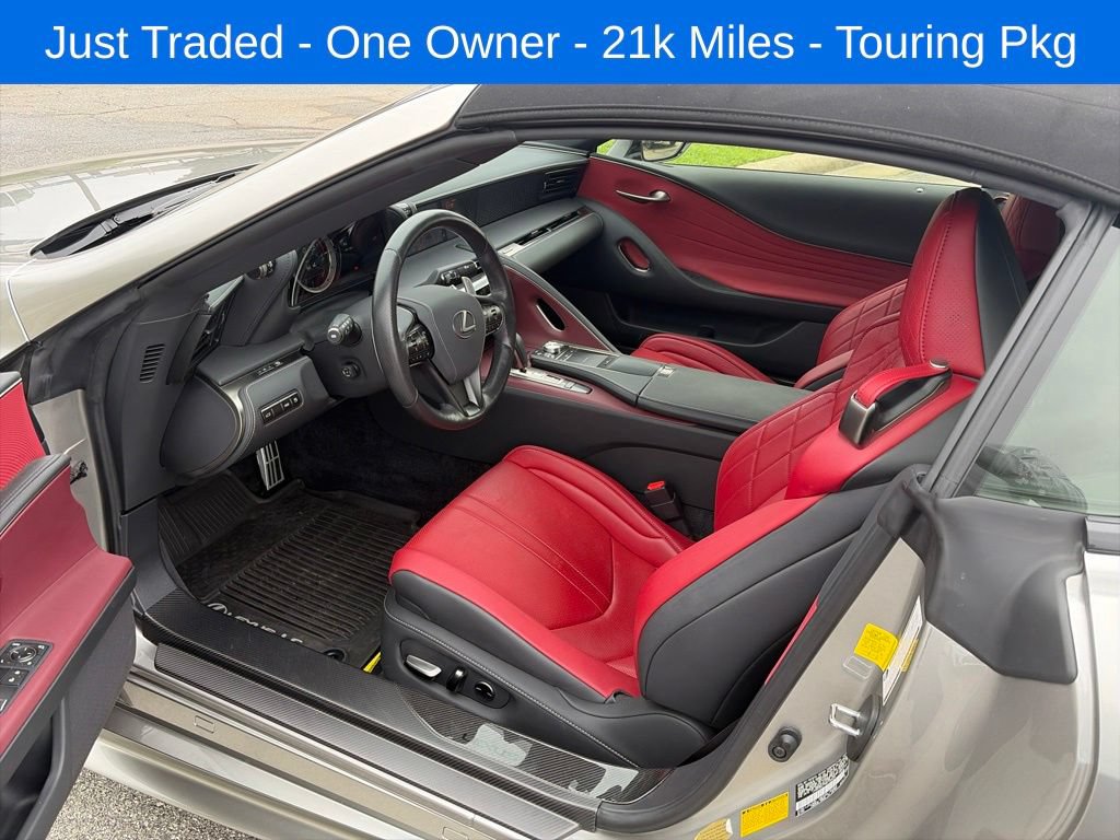 Used 2021 Lexus LC 500 Convertible w/ Touring Package RWD image 7
