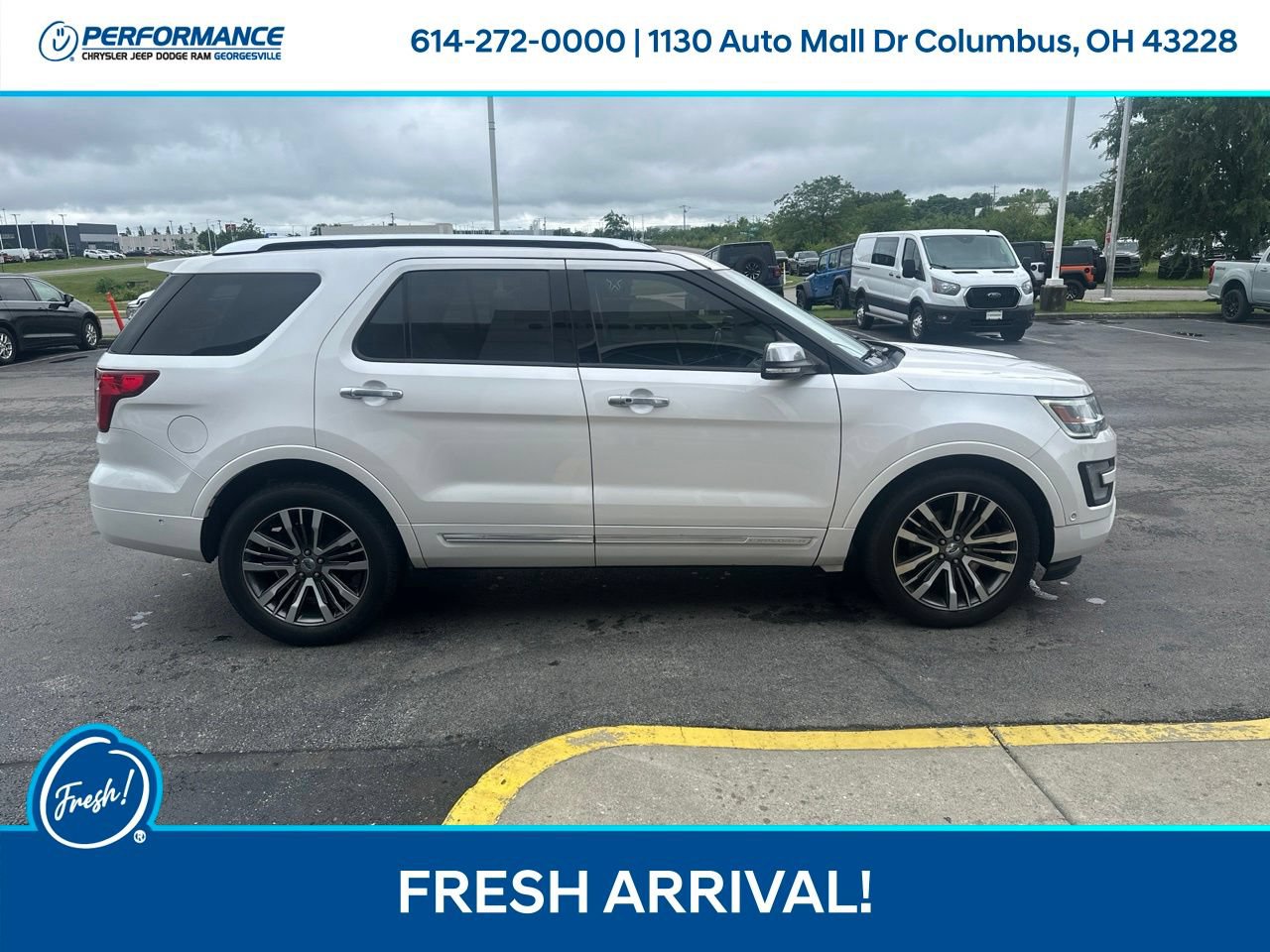 Used 2016 Ford Explorer Platinum AWD/4WD image 3
