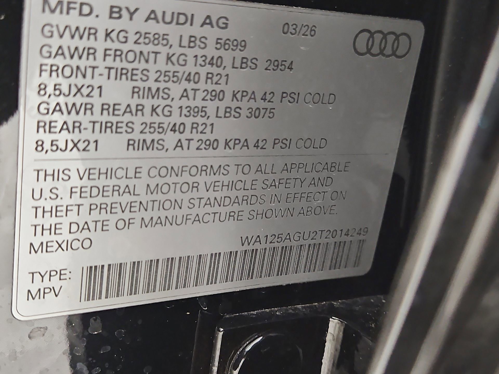 New 2026 Audi SQ5 Premium Plus image 42