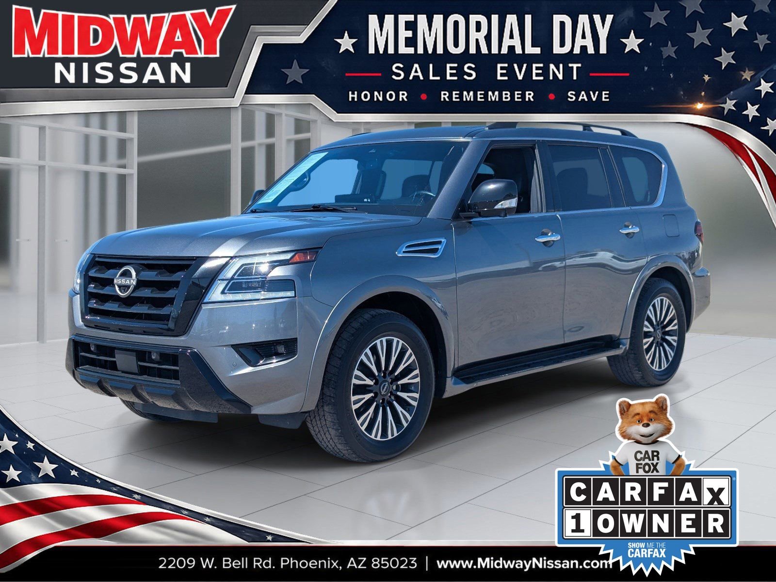 Certified 2023 Nissan Armada SL w/ Midnight Edition Package AWD/4WD video 1