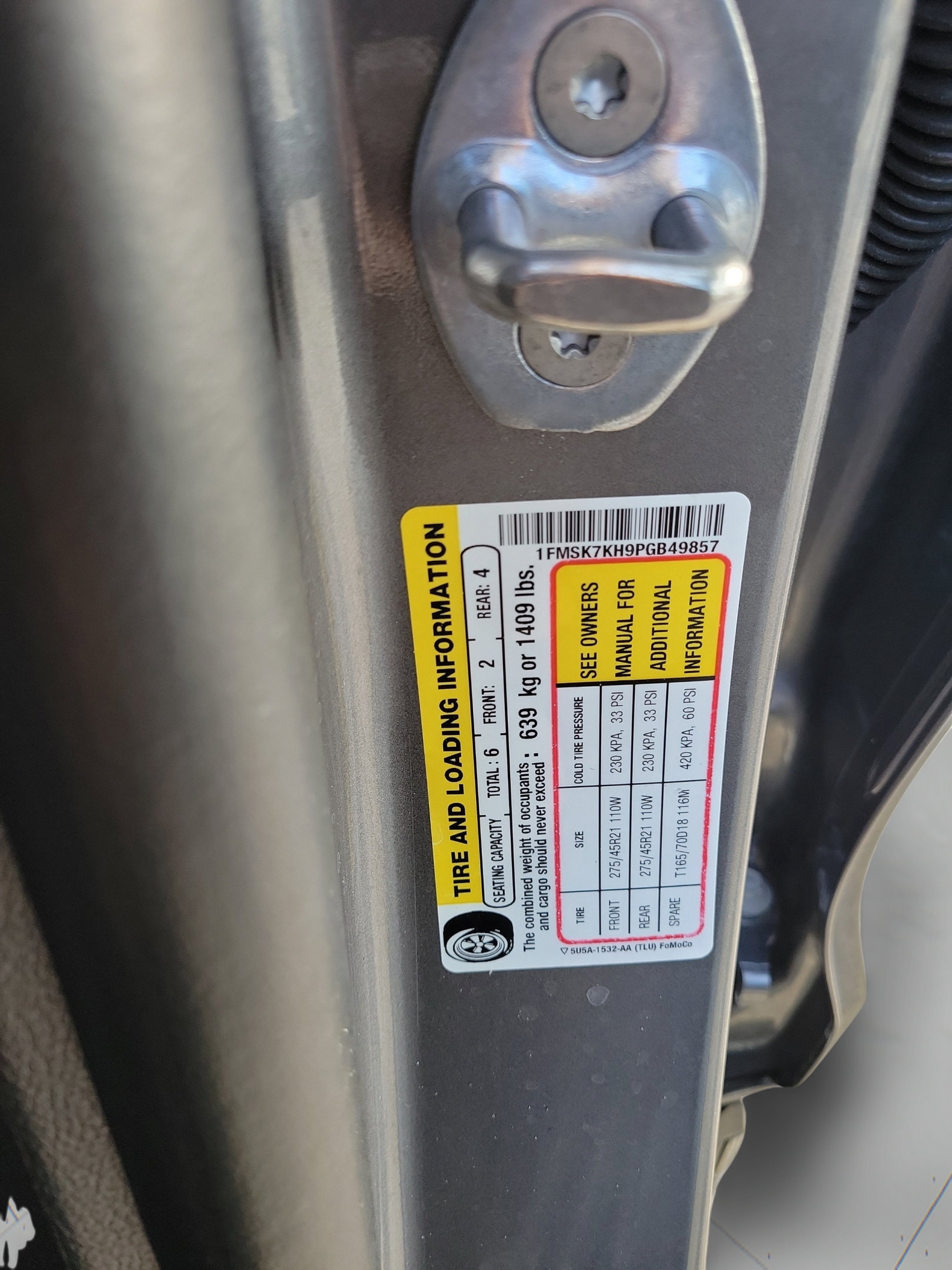 Used 2023 Ford Explorer ST-Line w/ Class IV Trailer Tow Package RWD image 54