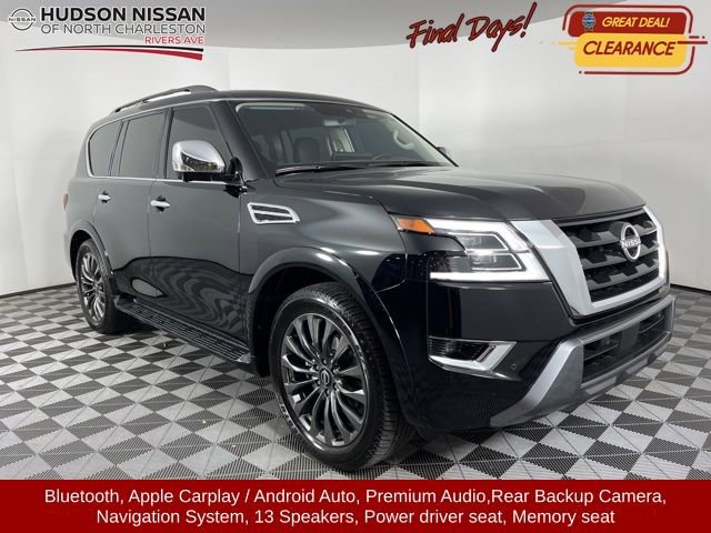 Used 2024 Nissan Armada Platinum w/ Captain's Chairs Package image 1