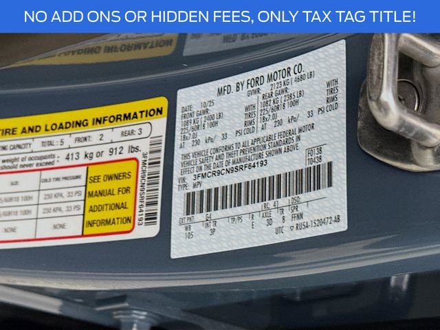 New 2025 Ford Bronco Sport Outer Banks image 31