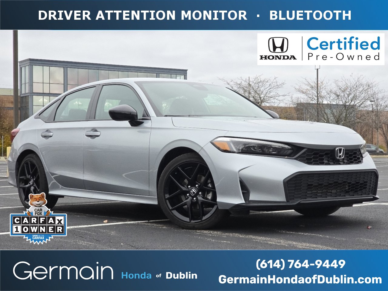 Certified 2025 Honda Civic Sport