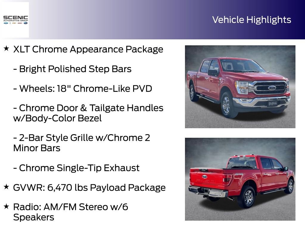 Used 2023 Ford F150 XLT w/ Equipment Group 301A Mid image 5