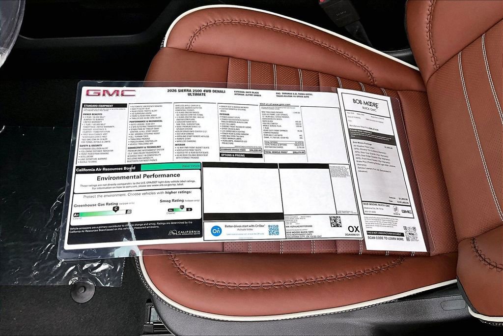 New 2026 GMC Sierra 2500 Denali Ultimate w/ Max Trailering Package AWD/4WD image 13