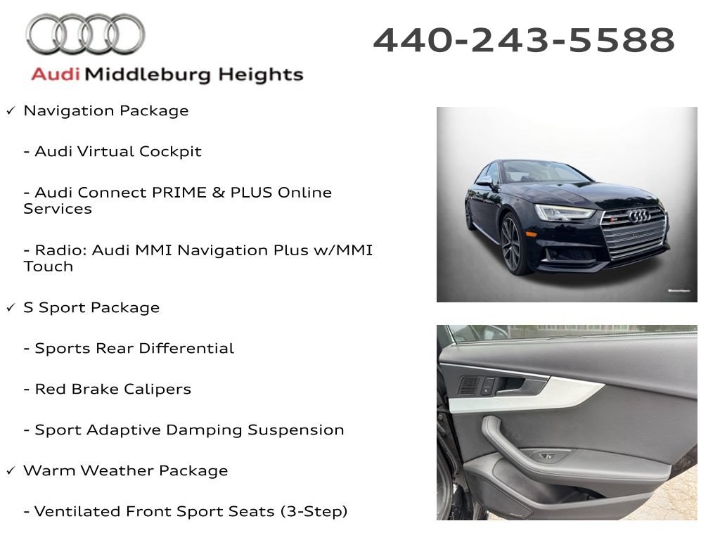 Used 2018 Audi S4 Prestige AWD/4WD image 10