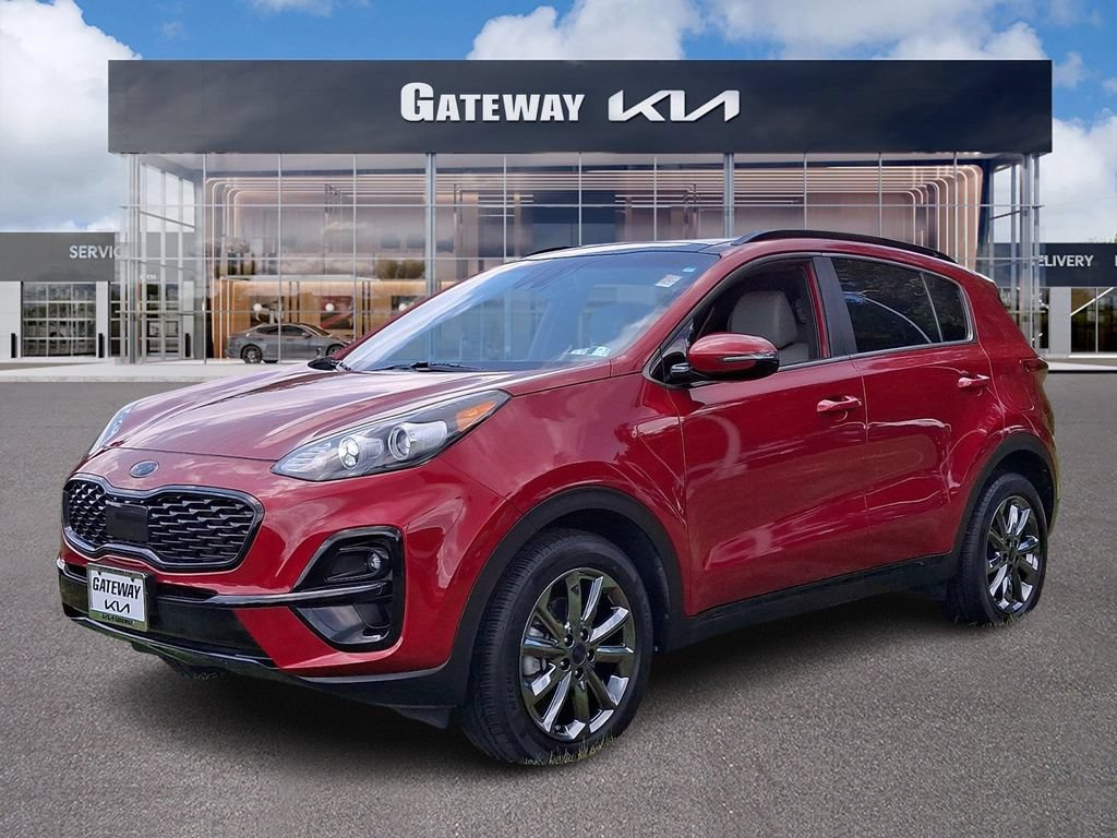 Certified 2022 Kia Sportage Nightfall Edition w/ Nighfall AWD Premium Package image 1