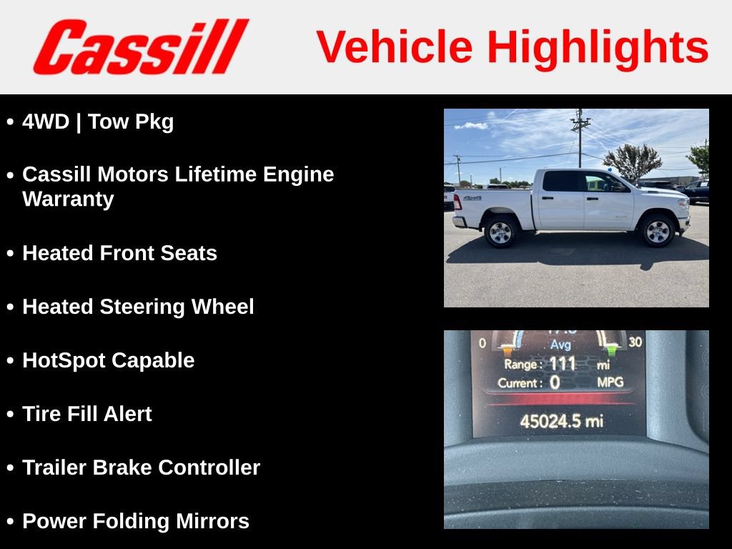 Used 2023 RAM 1500 Big Horn AWD/4WD image 7