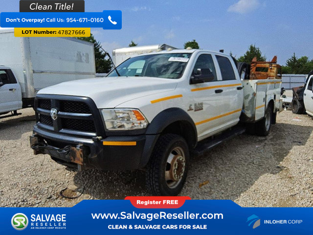 Used 2017 RAM 5500 Tradesman w/ Max Tow Package AWD/4WD image 1