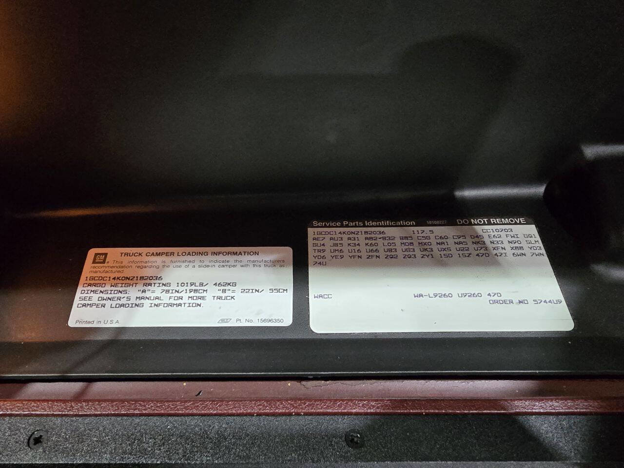 Used 1992 Chevrolet Silverado 1500 2WD Regular Cab image 39