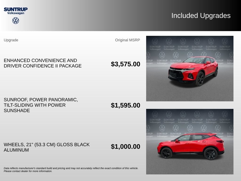 Used 2020 Chevrolet Blazer RS FWD image 2
