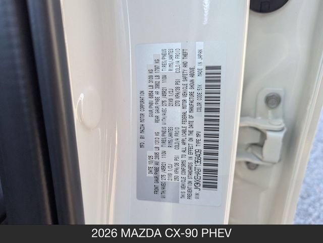 Used 2026 MAZDA CX-90 Plug-In Hybrid w/ Premium Plus AWD/4WD image 27