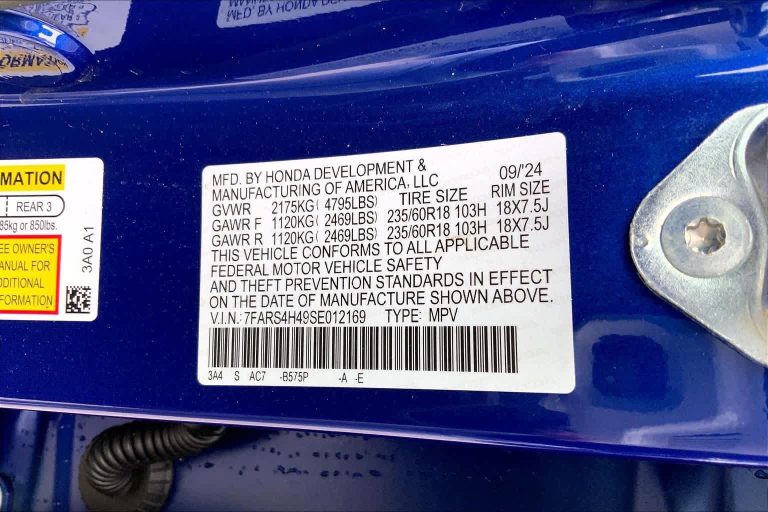 Certified 2025 Honda CR-V EX image 34