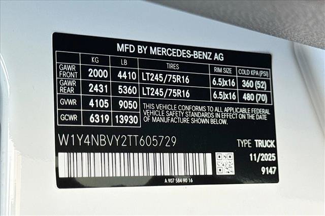 New 2026 Mercedes-Benz Sprinter 2500 image 27