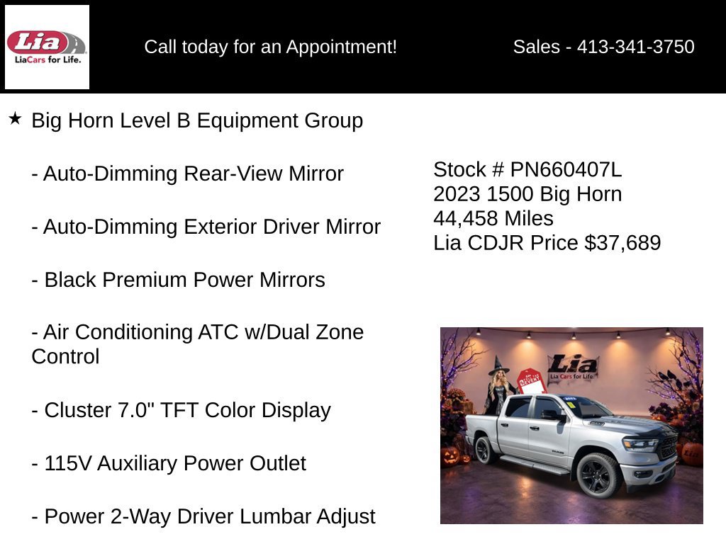Certified 2023 RAM 1500 Big Horn AWD/4WD image 11