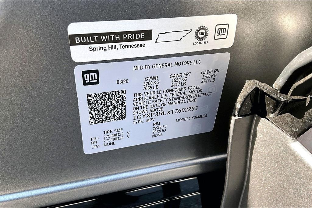 New 2026 Cadillac Lyriq V w/ LPO, Floor Liner Package AWD/4WD image 19