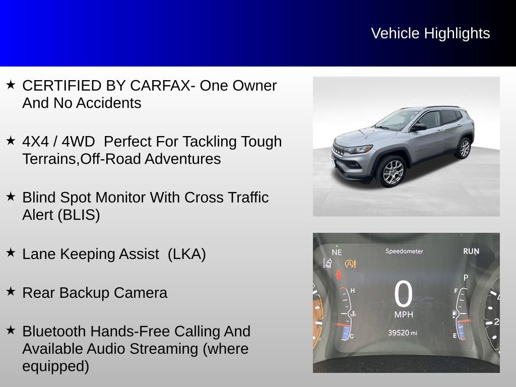 Used 2022 Jeep Compass Latitude image 4