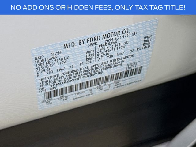 New 2026 Ford Explorer ST-Line image 35