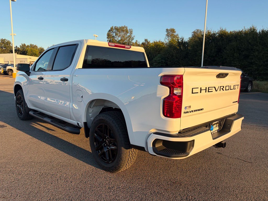 New 2026 Chevrolet Silverado 1500 Custom w/ Turbomax Blackout Package RWD image 3
