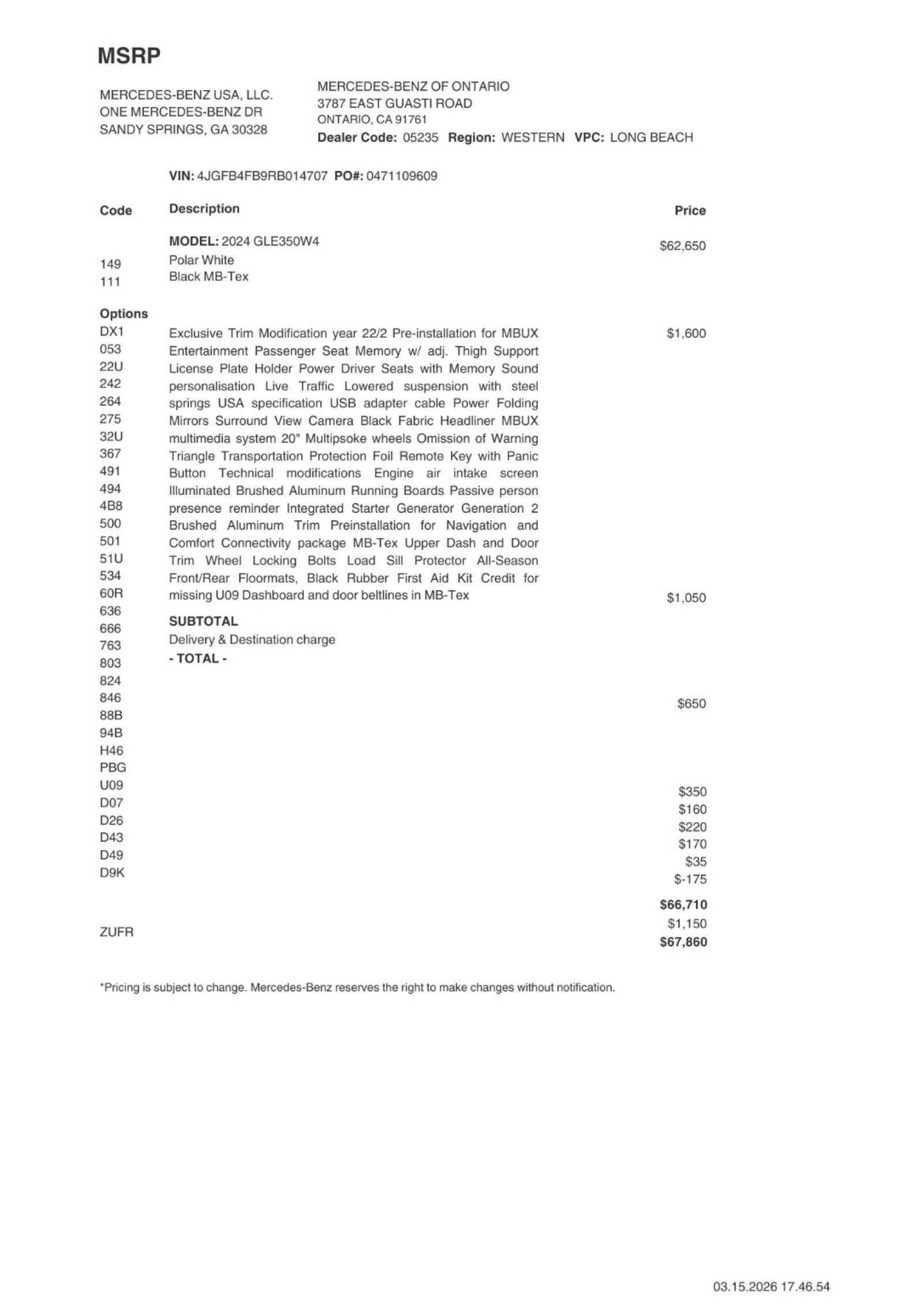 Certified 2024 Mercedes-Benz GLE 350 4MATIC image 2