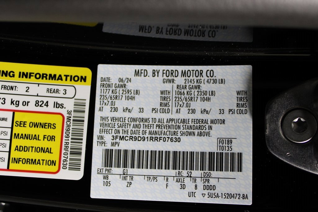 Certified 2024 Ford Bronco Sport Badlands w/ Premium Package image 23