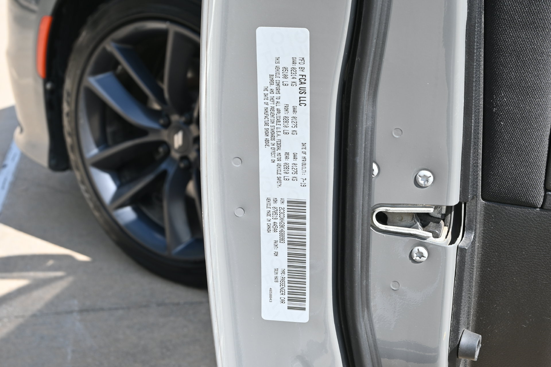Used 2019 Dodge Charger GT w/ Navigation & Travel Group RWD image 28