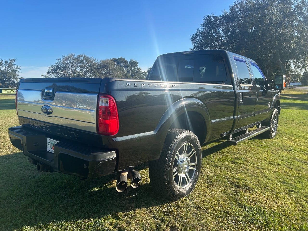 Used 2014 Ford F350 Platinum AWD/4WD image 8