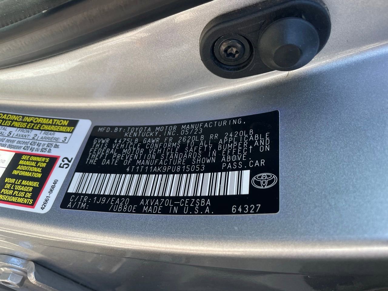 Used 2023 Toyota Camry SE w/ Convenience Package image 14