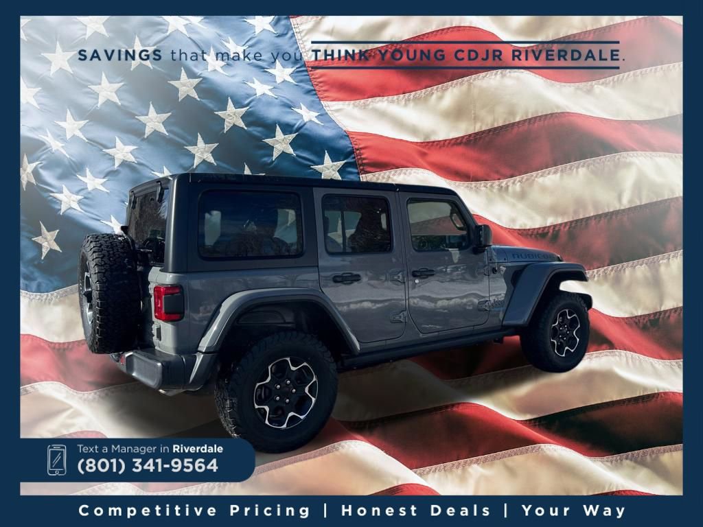 Used 2022 Jeep Wrangler Unlimited Rubicon 4xe image 9