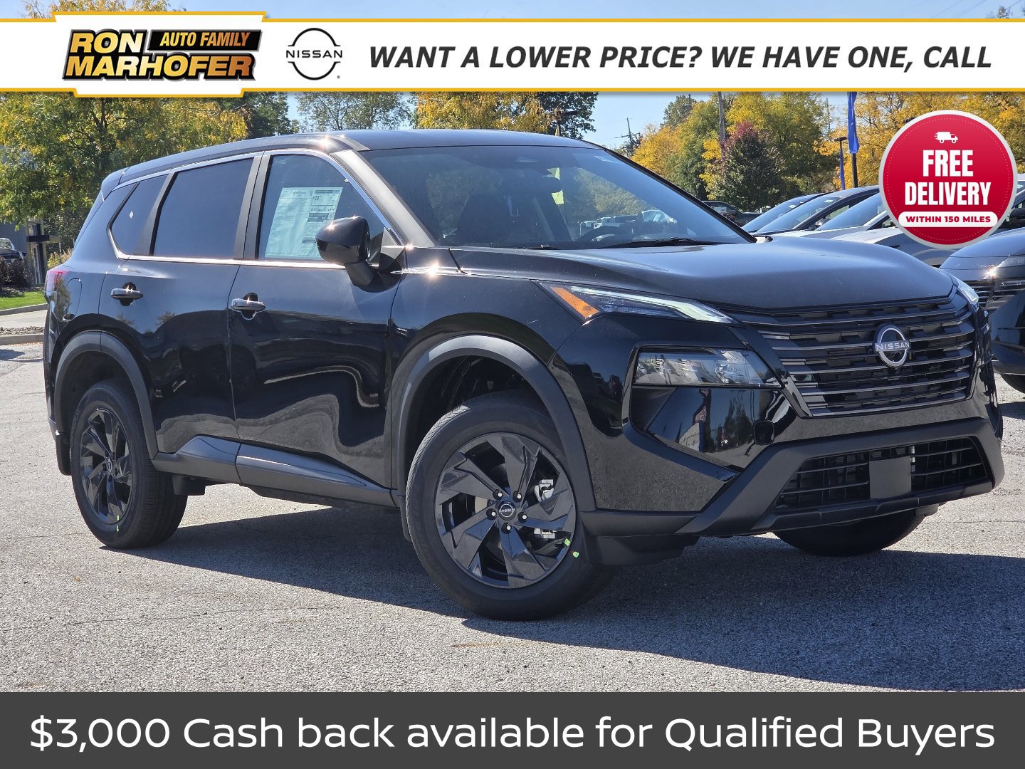 New 2027 Nissan Rogue SV w/ Cold Weather Package AWD/4WD 360° Tour