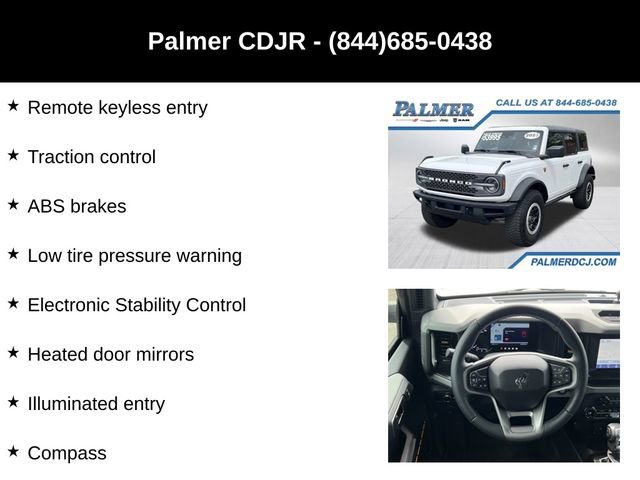 Used 2023 Ford Bronco Badlands w/ Sasquatch Package image 6