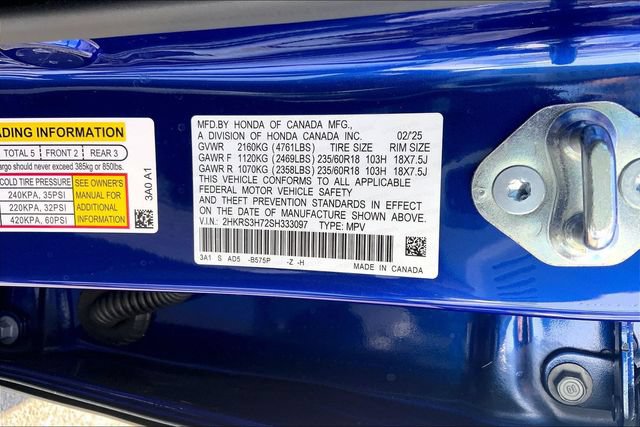 New 2025 Honda CR-V EX-L image 14